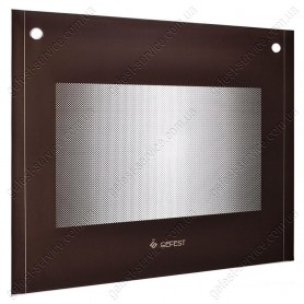 Стекло панорамное 500x450 (5100.15.2.000-03) плиты GEFEST 5100, 5102, 5110, 5111, 5112, 5140